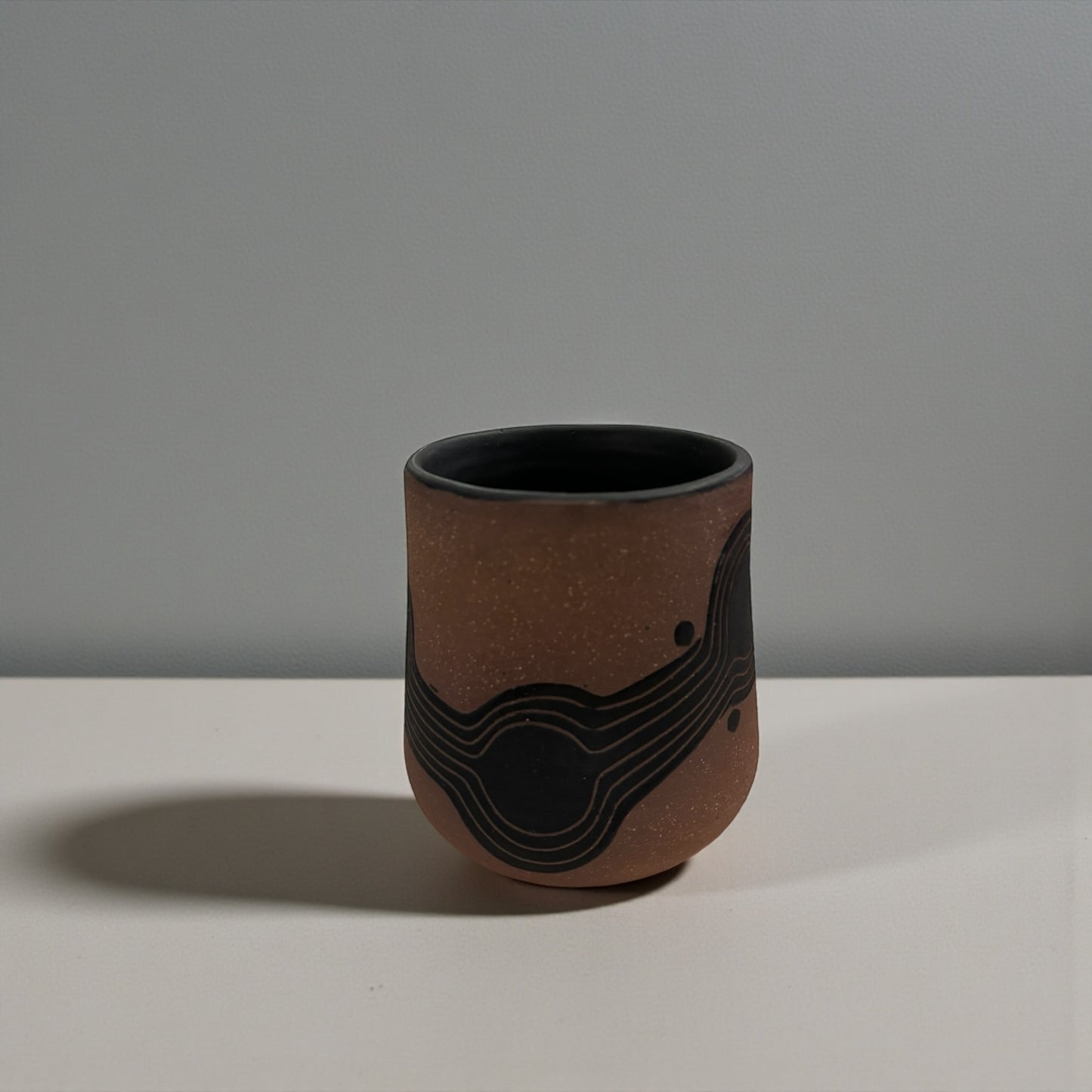 Space Line Thumb Mugs