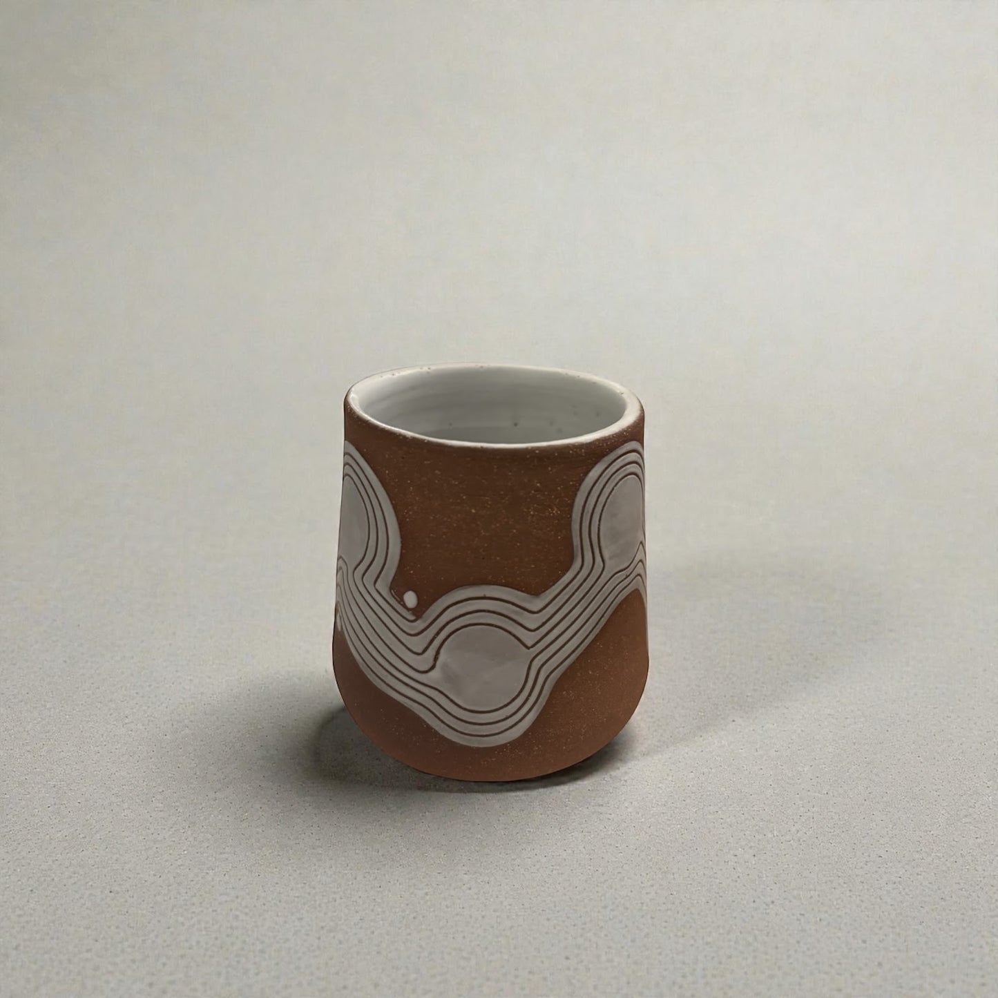 Space Line Thumb Mugs