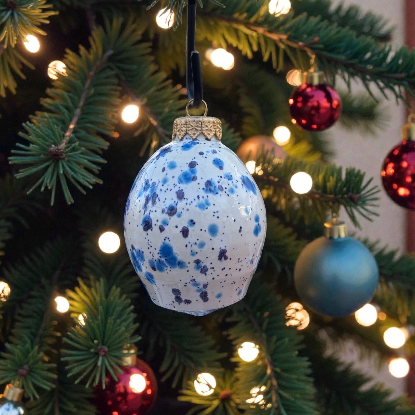 Wheel-Thrown Ceramic Ornaments