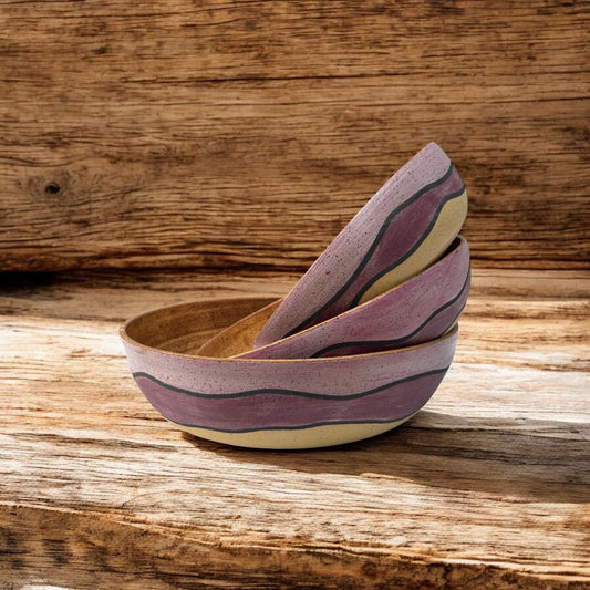 Desert sunset bowls
