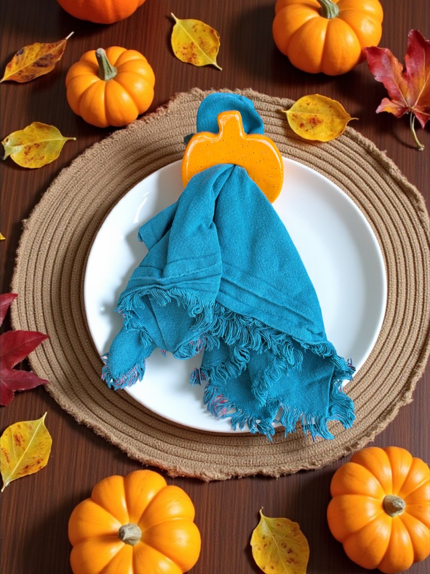 Pumpkin Napkin Rings (Sets of 4)