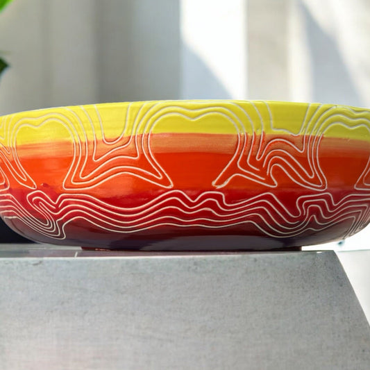 Rainbow Heart Bowl