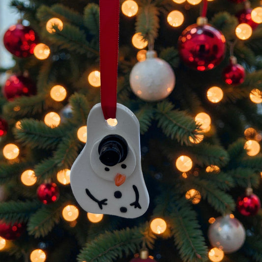 Melted Snowmen Ornaments