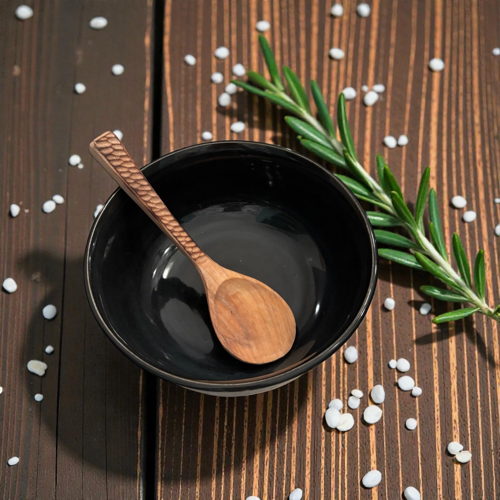  Midnight Ember Serving Bowl