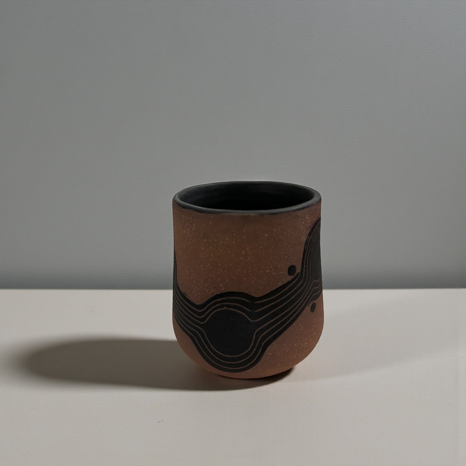 Space Line Thumb Mugs