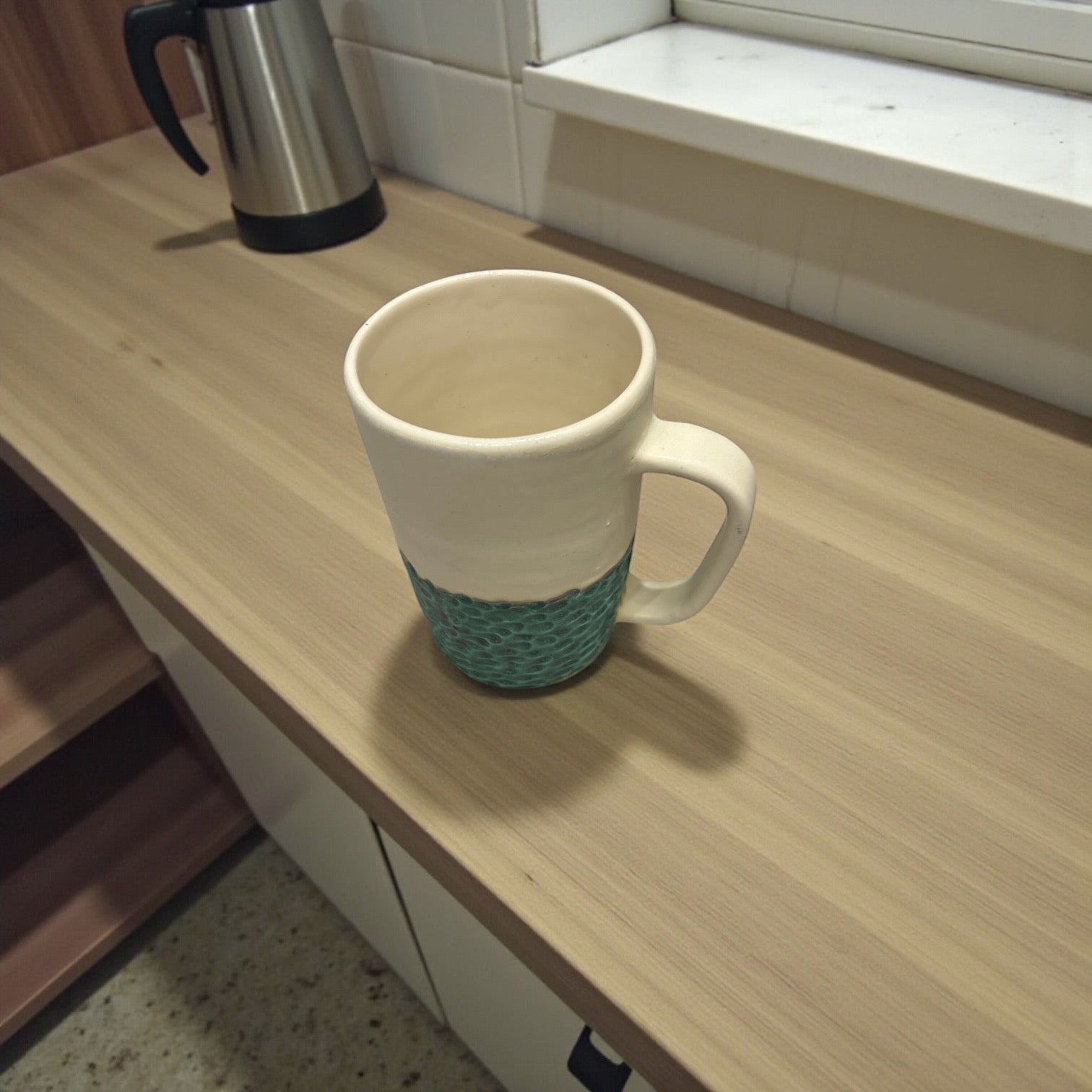 Turquoise Texture Mug