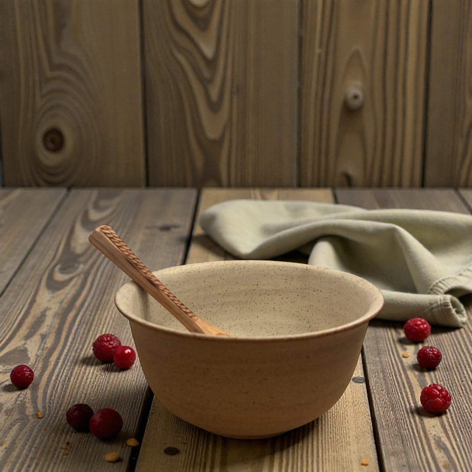 Warm Earth Serving Bowl
