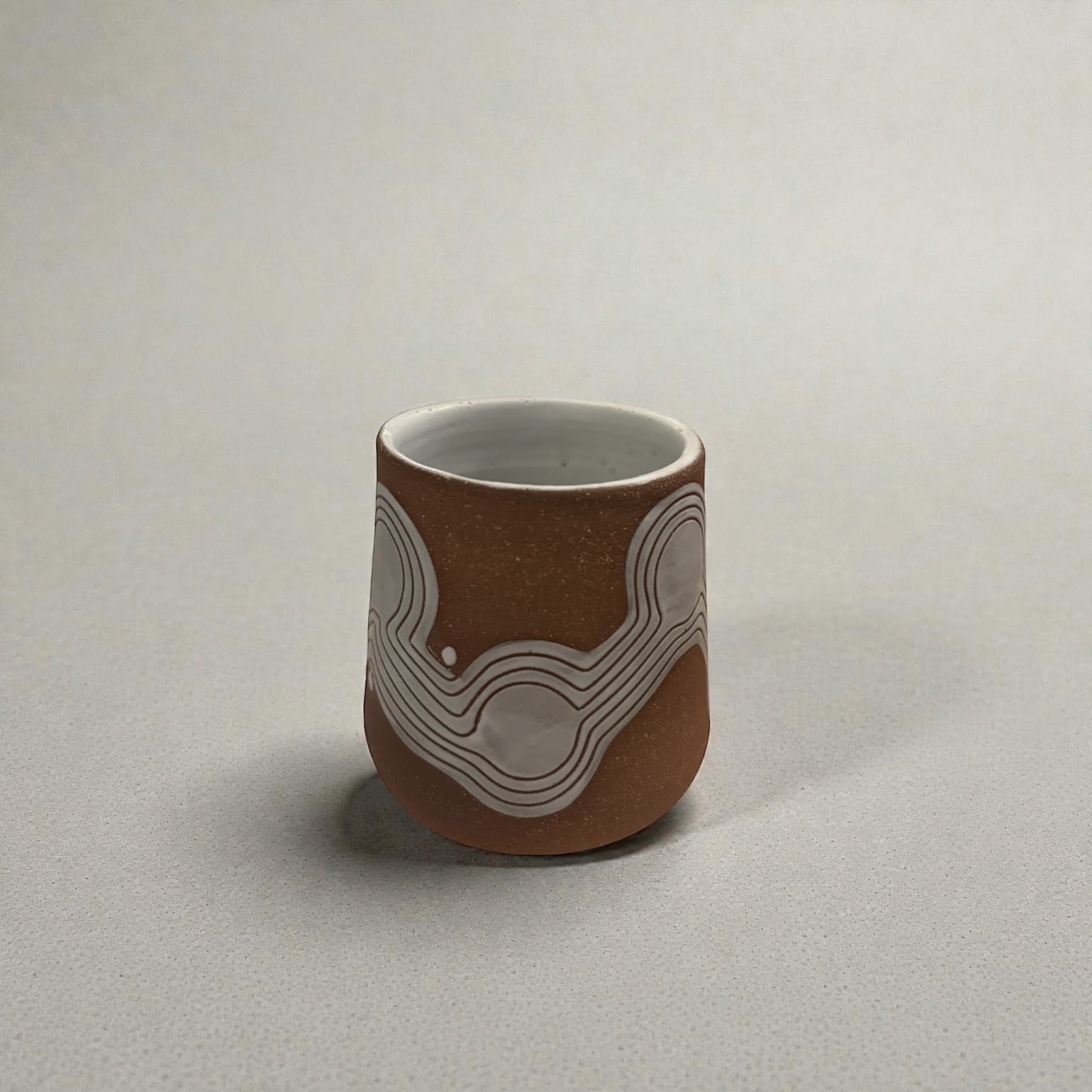 Space Line Thumb Mugs