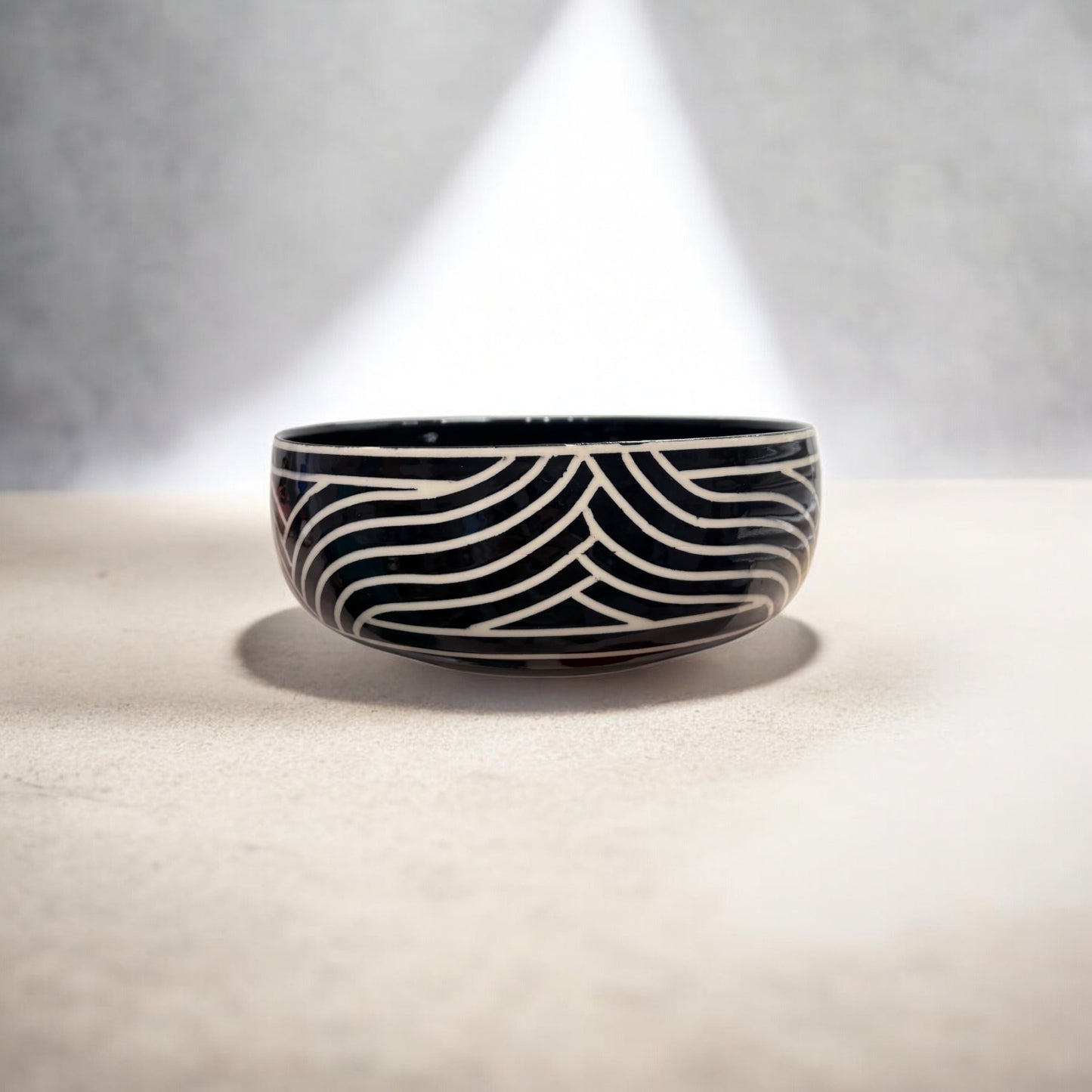 Ink Wave Bowl