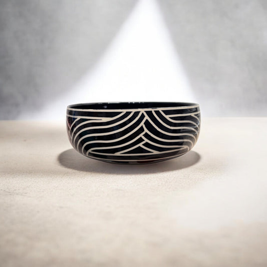 Ink Wave Bowl
