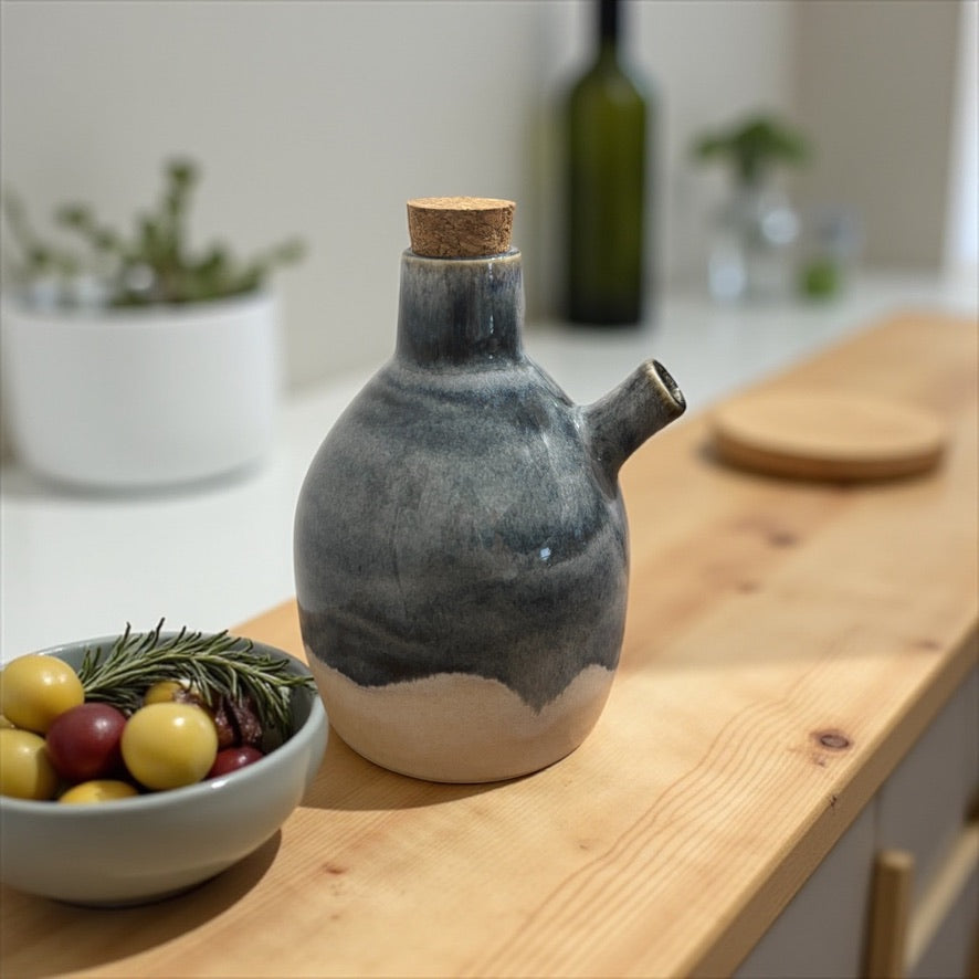 Handmade Ceramic Sauce Bottles
