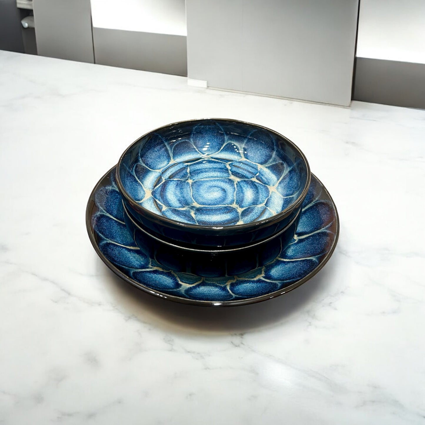 Frozen Pond Serving Dishes