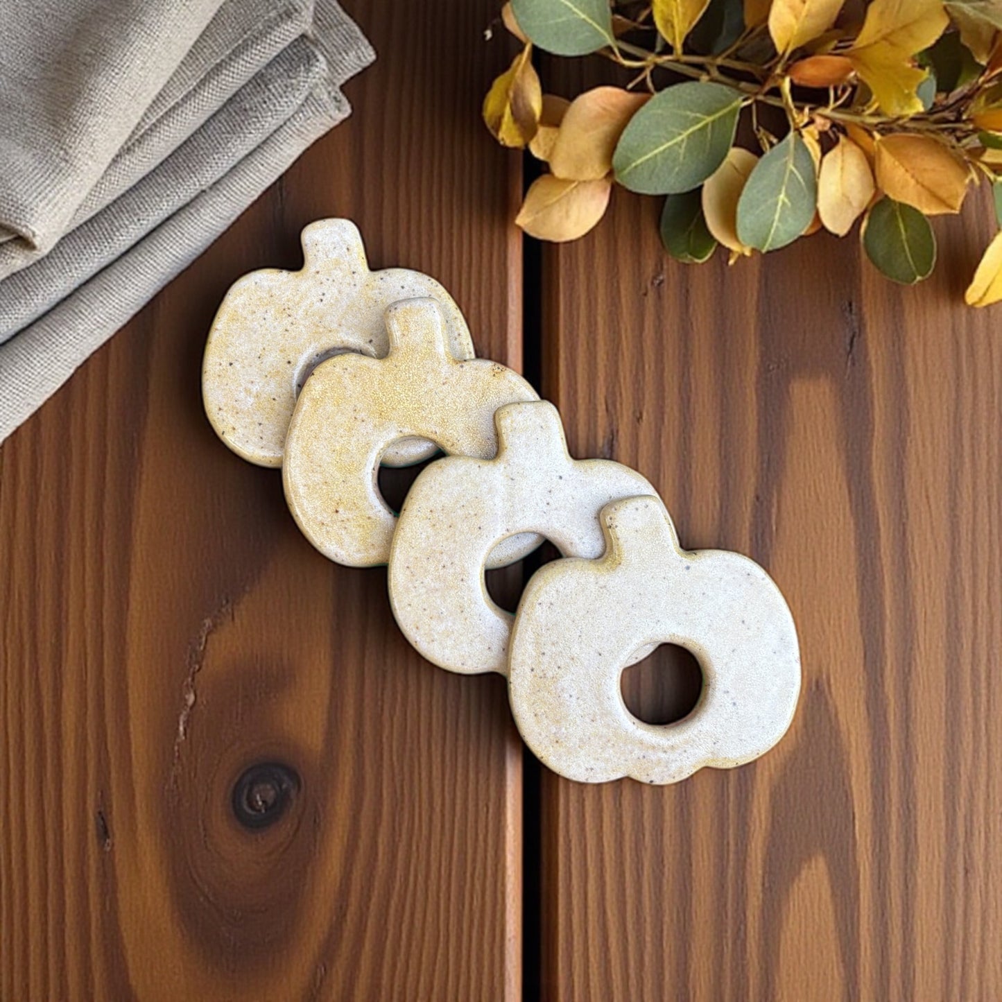 Pumpkin Napkin Rings (Sets of 4)