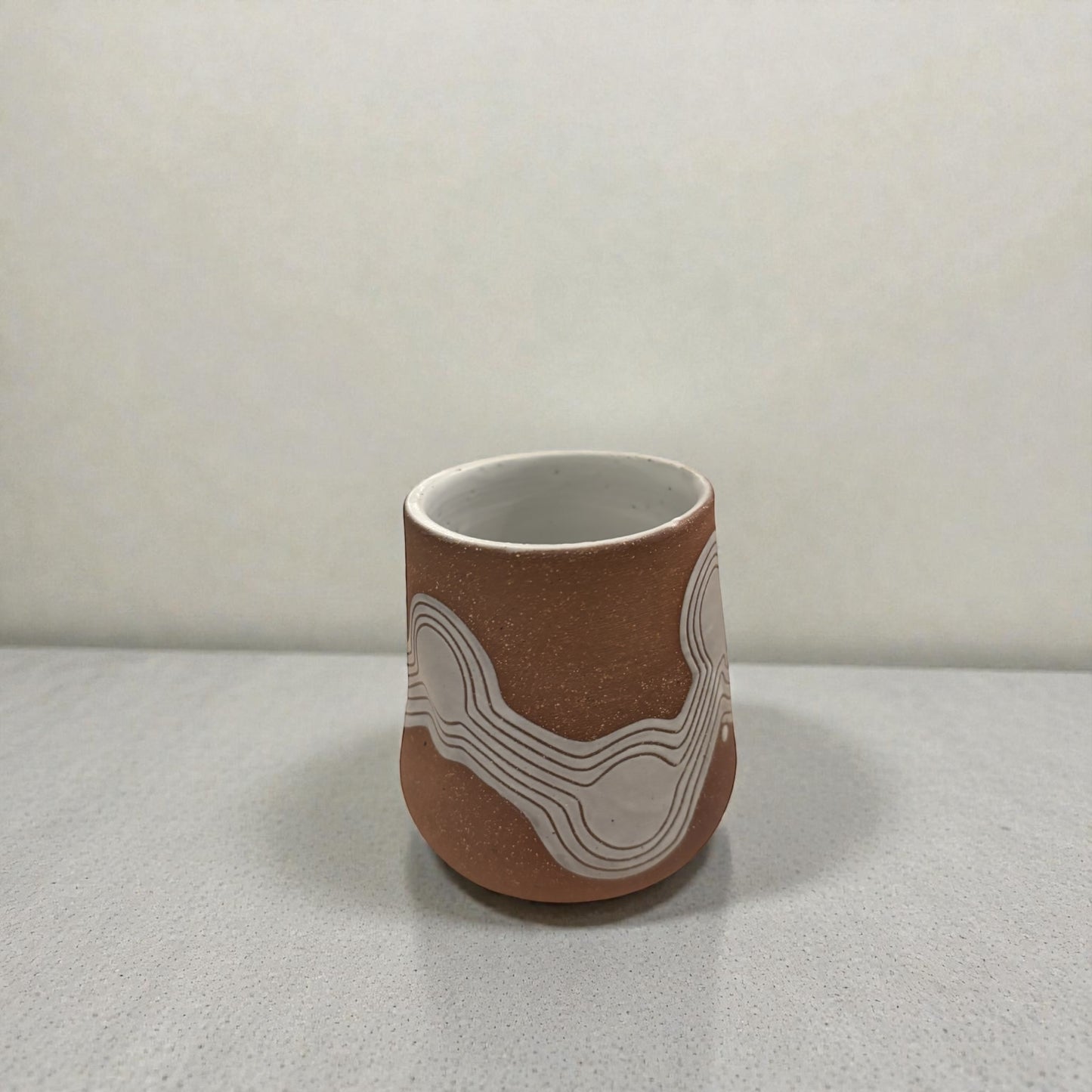 Space Line Thumb Mugs