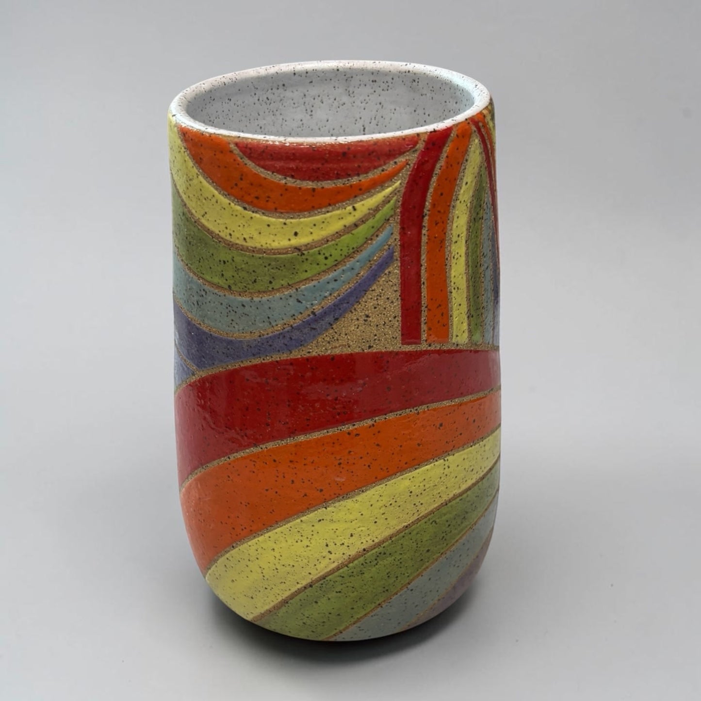 Rainbow Pride Vase