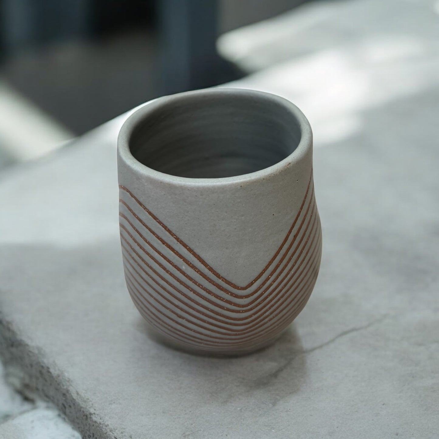 Lined Thumb Mugs