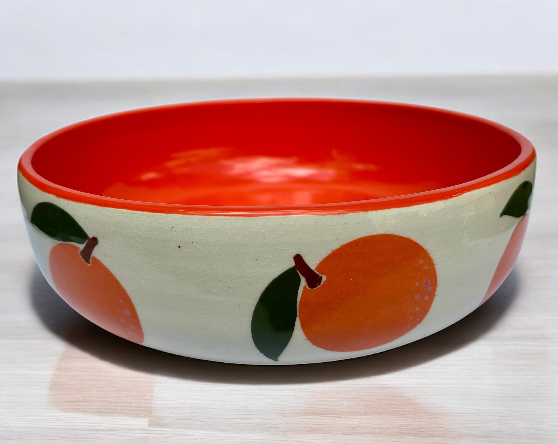 Orange Nesting Bowls