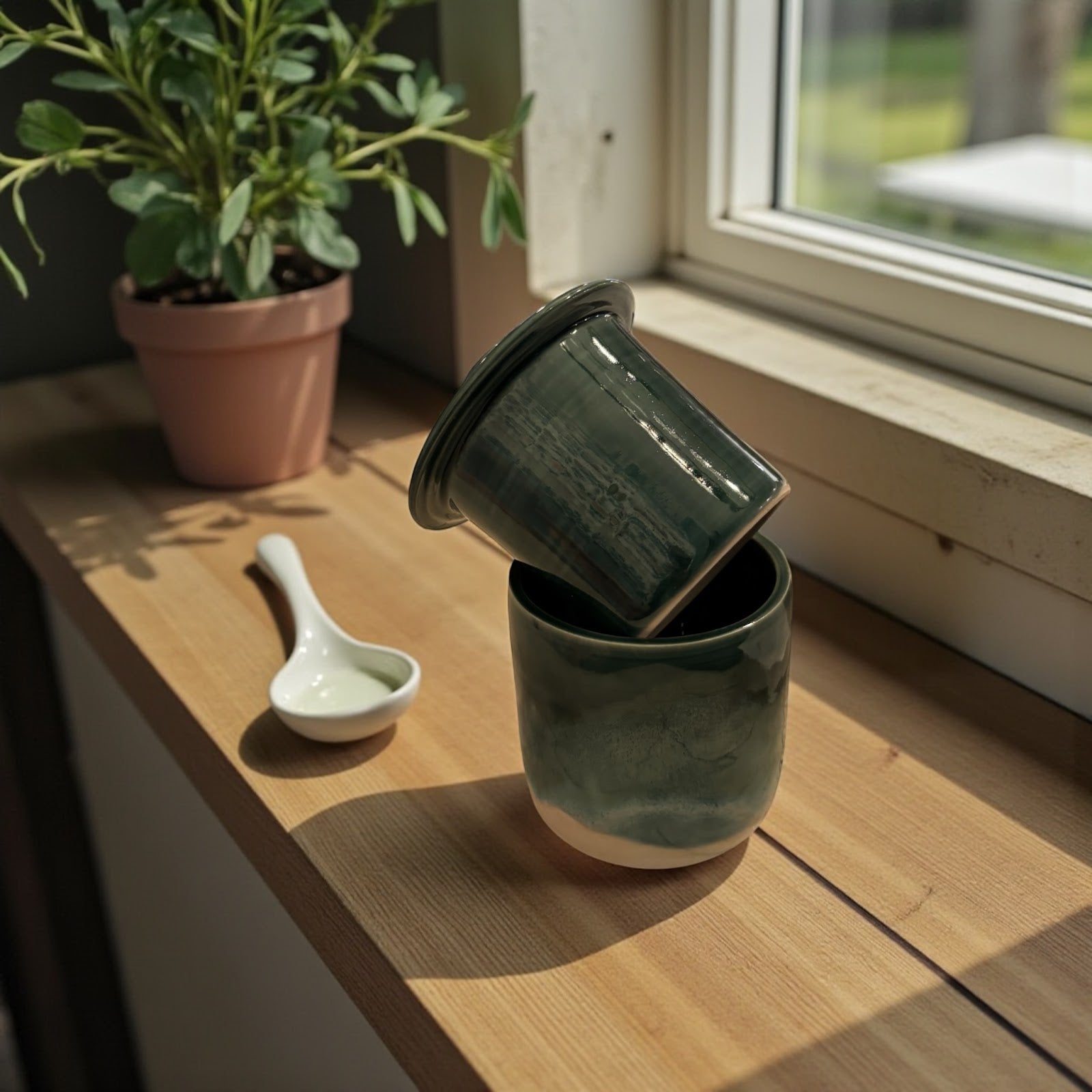 Ceramic Butter Crocks